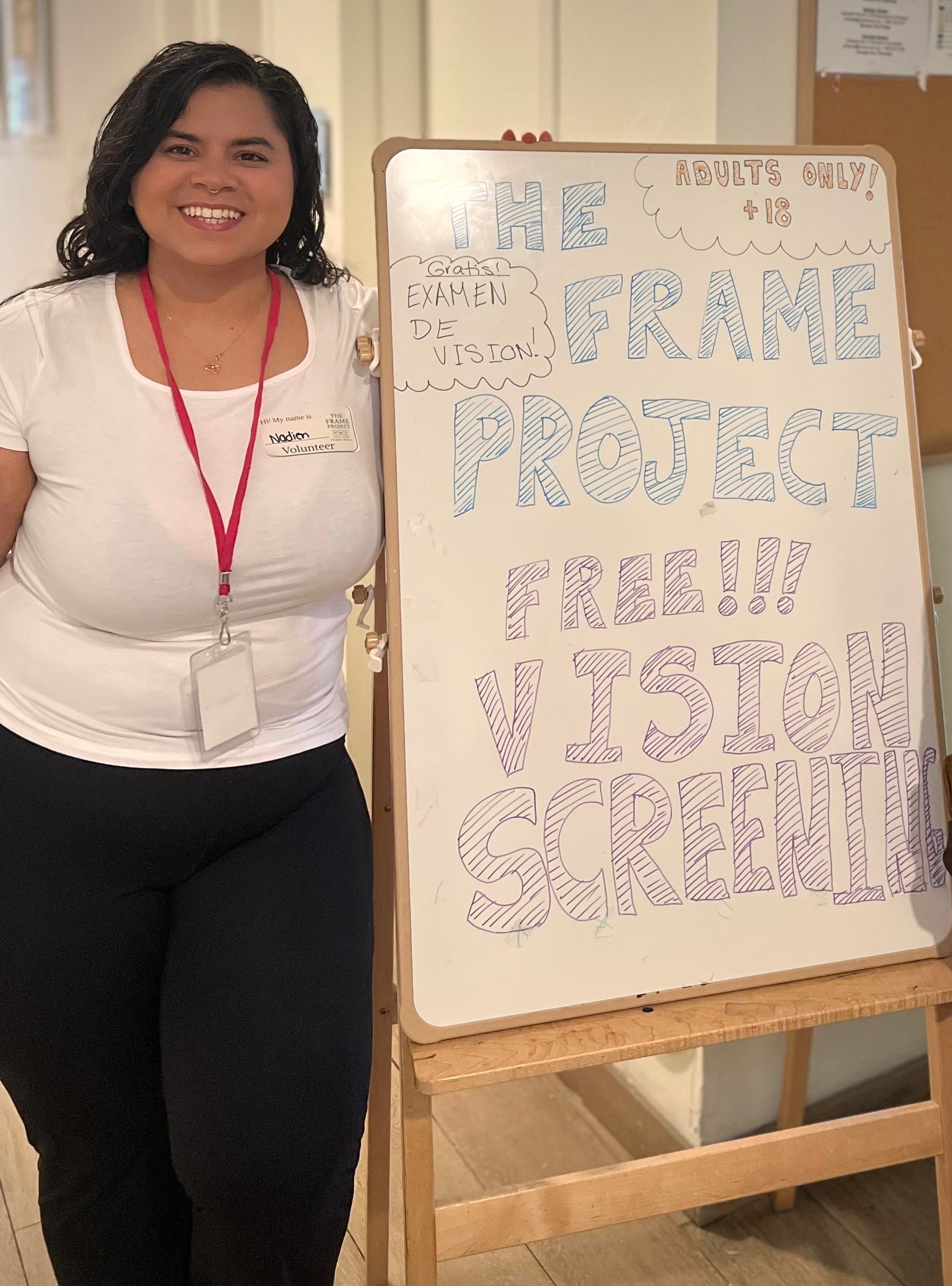 Nadien at The Frame Project screening